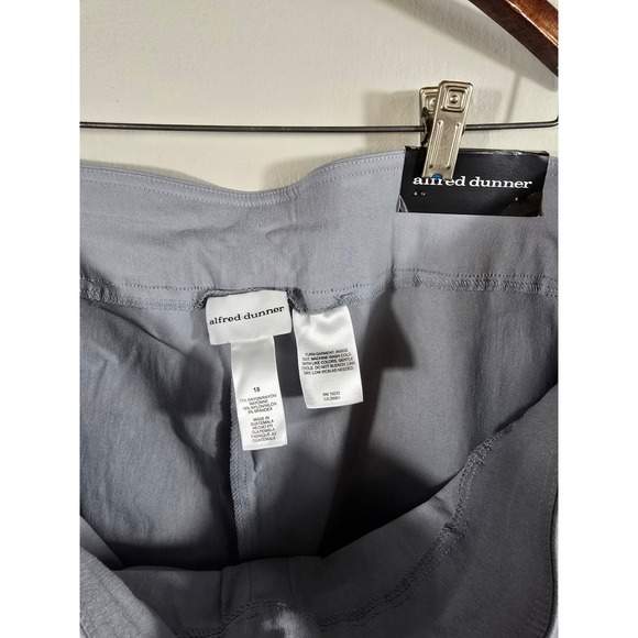 NWT Alfred Dunner Allure Pants Modern‎ Fit Instantly Slims Contour Thigh 18 - Picture 2 of 5